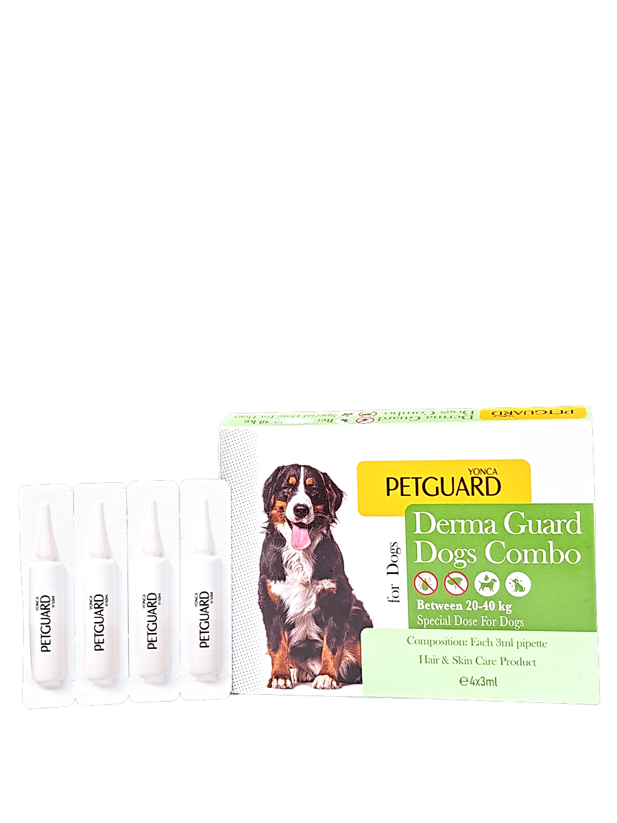  - PETGUARD DERMA GUARD 20-40 DOG 4*3 ML