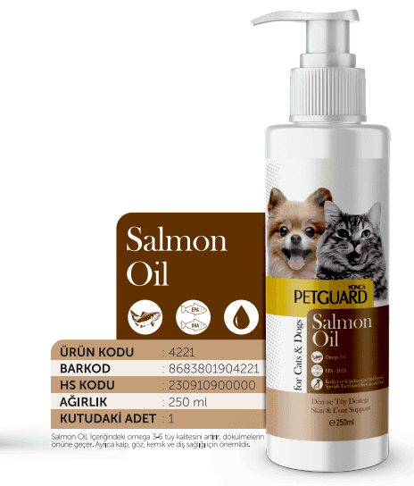  - PETGUARD SALMON OİL KEDİ KÖPEK 250 ML