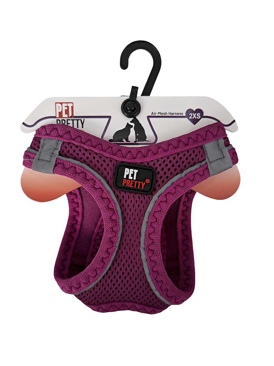 PETPRETTY GÖĞÜS TASMA 2XS MOR