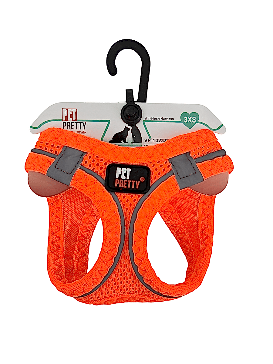 PETPRETTY GÖĞÜS TASMA 3XS NEON TURUNCU 