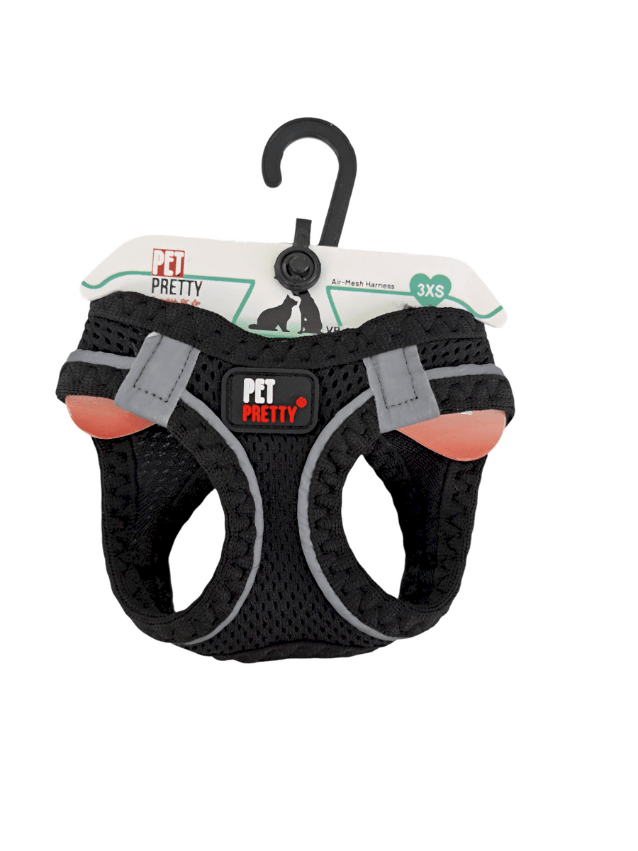  - PETPRETTY GÖĞÜS TASMA 3XS SİYAH 