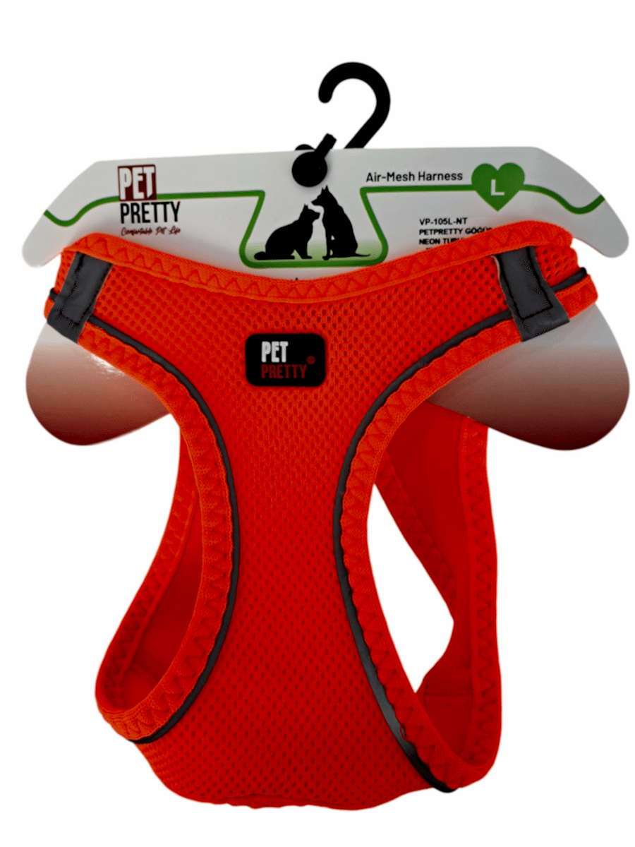  - PETPRETTY GÖĞÜS TASMA L NEON TURUNCU