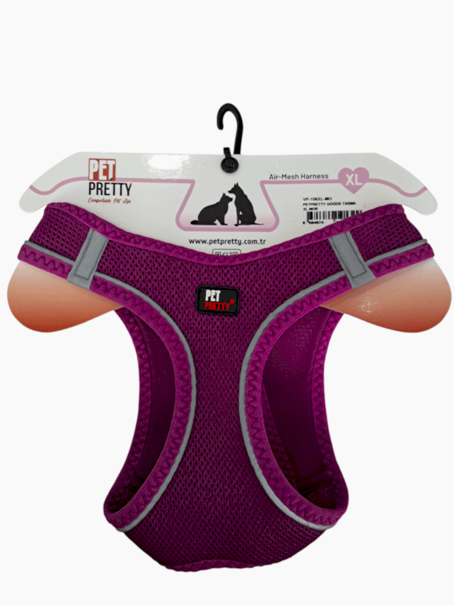 PETPRETTY GÖĞÜS TASMA XL MOR