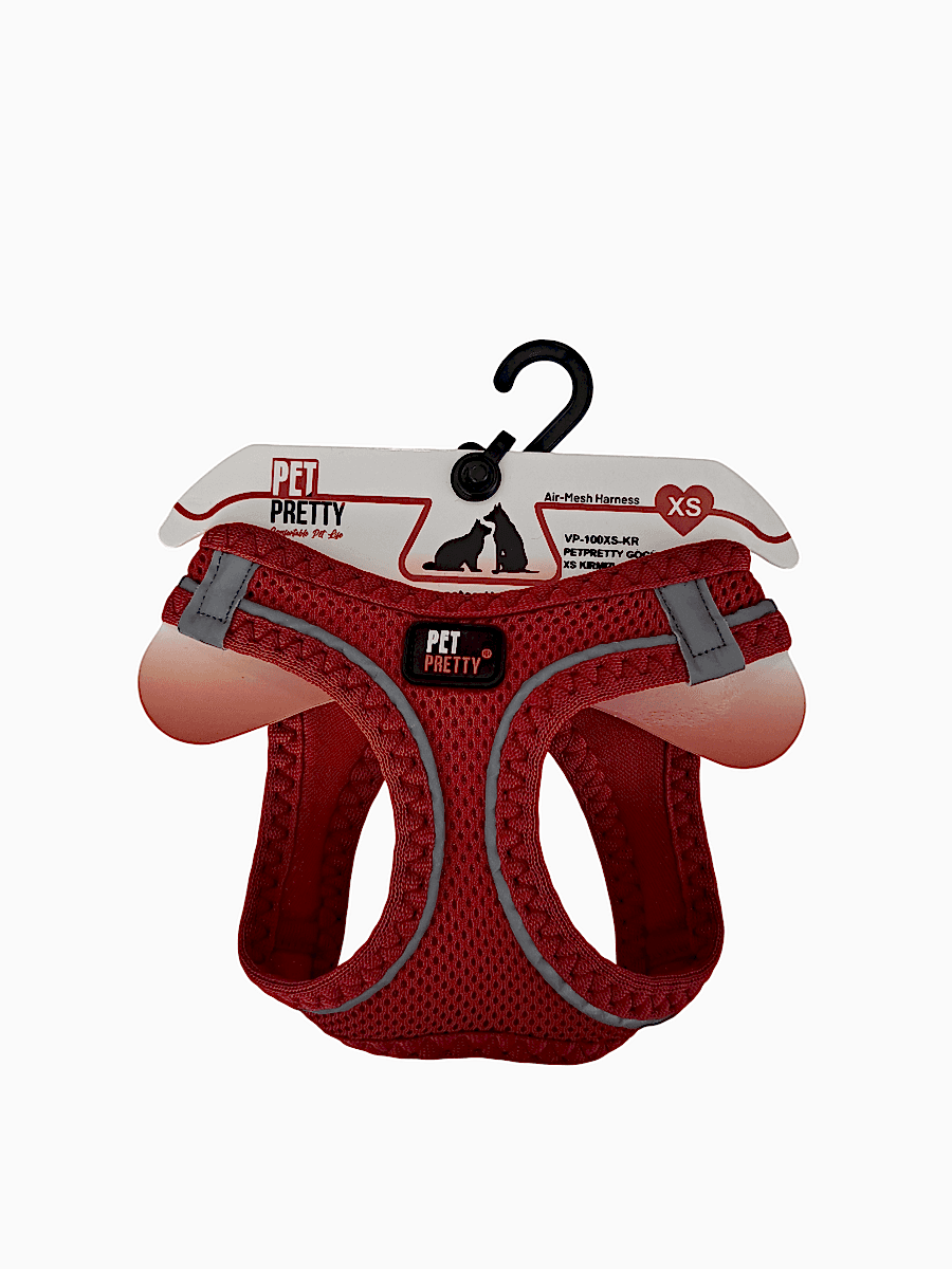 PETPRETTY GÖĞÜS TASMA XS KIRMIZI