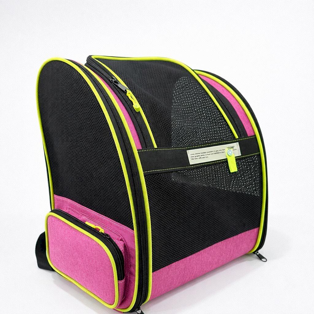 PETPRETTY - PETPRETTY SUPERIOR PEMBE FİLELİ SIRT ÇANTASI