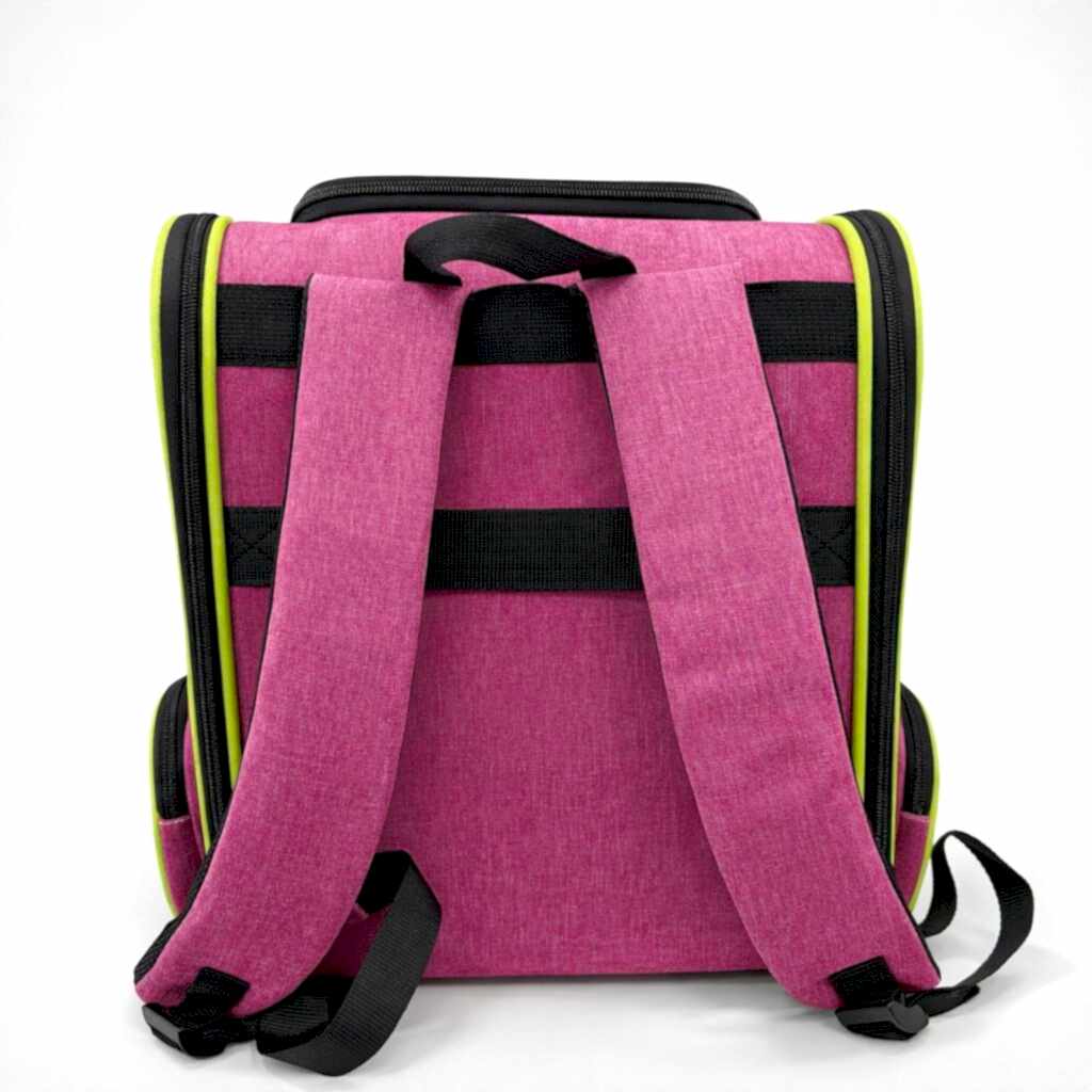 PETPRETTY SUPERIOR PEMBE FİLELİ SIRT ÇANTASI - Thumbnail