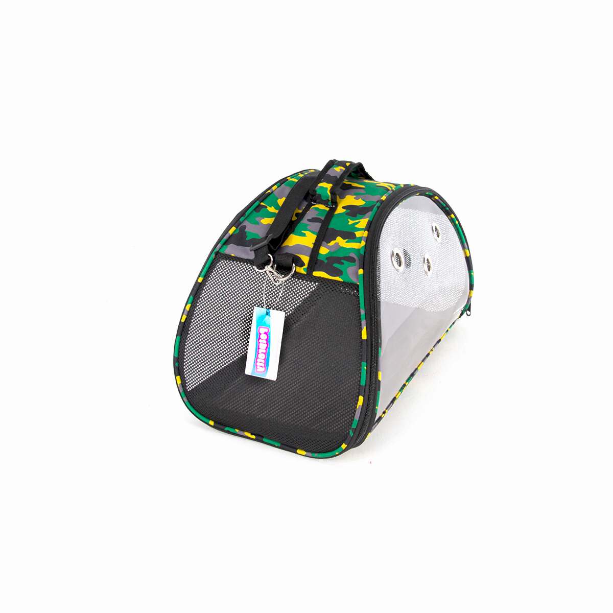 PETPRETTY - PETPRETTY ŞEFFAF ÇANTA YEŞİL K. 50x28x28 cm