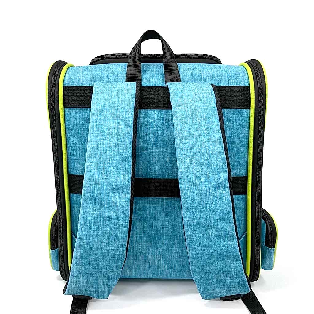 PETPRETTY SUPERIOR AÇIK MAVİ FİLELİ SIRT ÇANTASI - Thumbnail