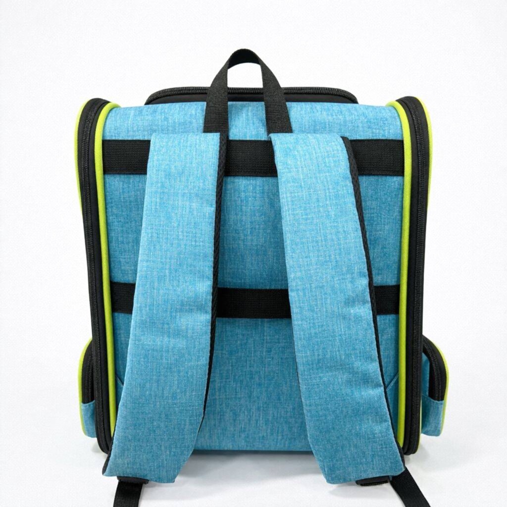 PETPRETTY SUPERIOR AÇIK MAVİ FİLELİ SIRT ÇANTASI