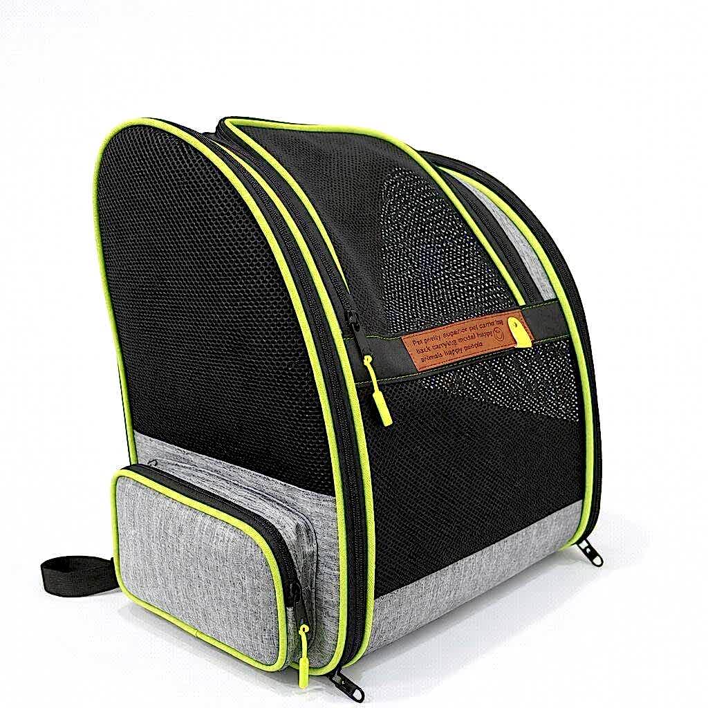 PETPRETTY SUPERIOR GRİ FİLELİ SIRT ÇANTASI