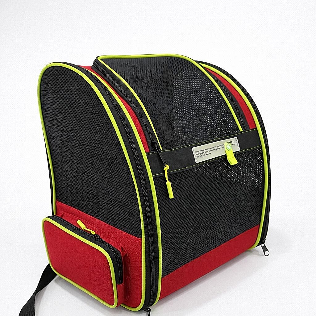  - PETPRETTY SUPERIOR KIRMIZI FİLELİ SIRT ÇANTASI