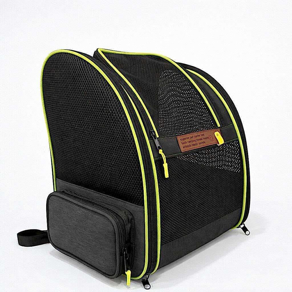 PETPRETTY SUPERIOR SİYAH FİLELİ SIRT ÇANTASI