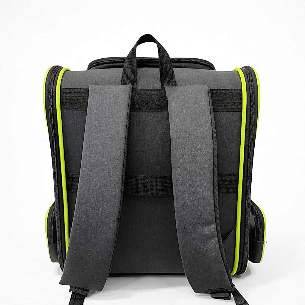 PETPRETTY SUPERIOR SİYAH FİLELİ SIRT ÇANTASI - Thumbnail