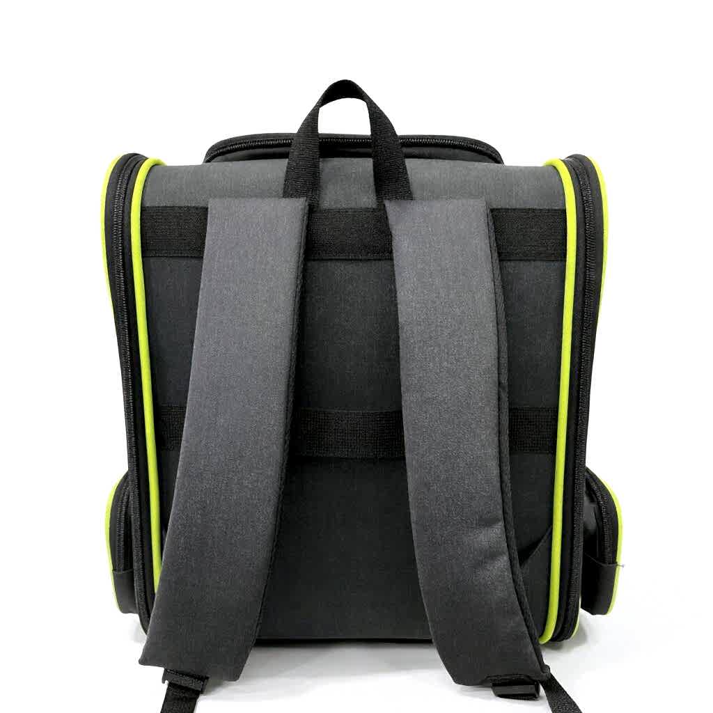 PETPRETTY SUPERIOR SİYAH FİLELİ SIRT ÇANTASI