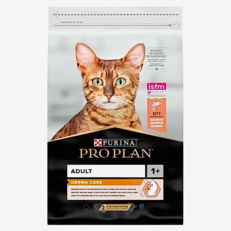  - PROPLAN ELEGANT DERMA PLUS SOMONLU YETİŞKİN KEDİ MAMASI 3 KG
