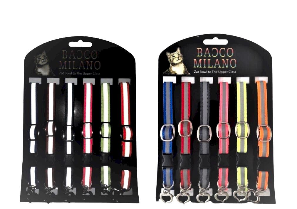 PETPRETTY - REFLEKTÖRLÜ BOYUN TASMASI DÜZ DESEN 6'LI