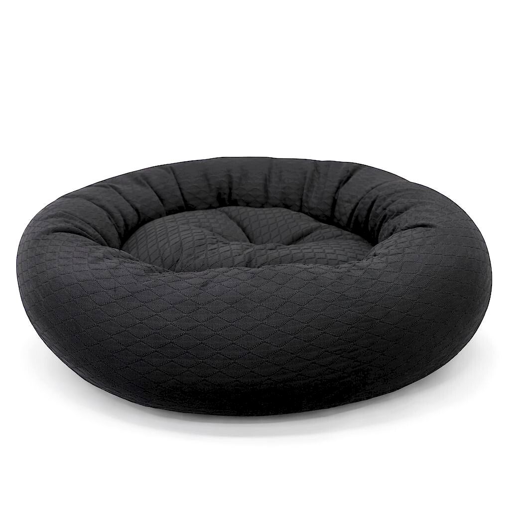  - SİMİT YATAK EKO SİLİKON ELYAF SİYAH