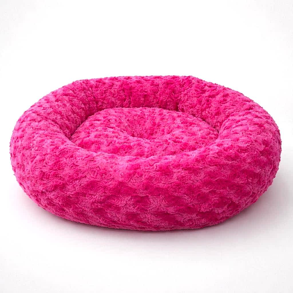 SİMİT YATAK PELUŞ FUŞYA 55x55cm