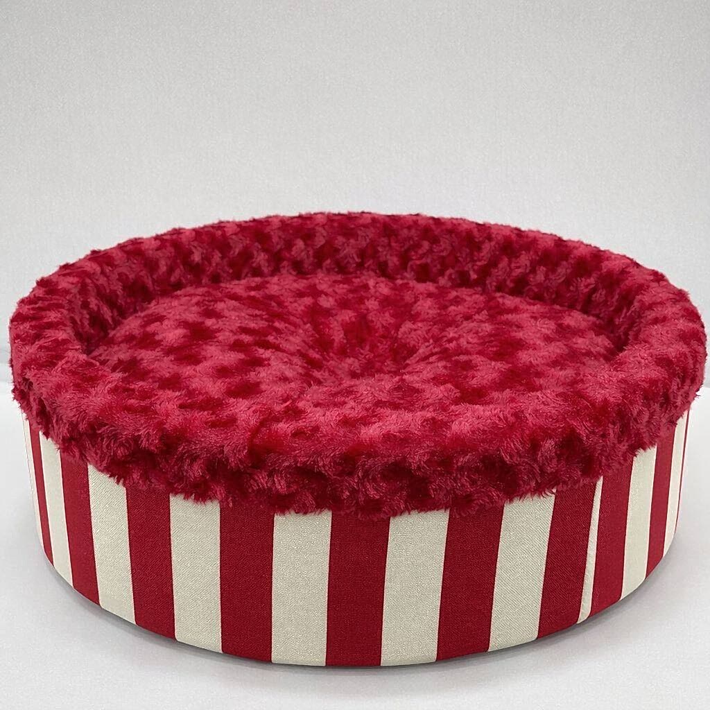 SPECİEL PELUŞ SİMİT YATAK KIRMIZI 50x50x15cm