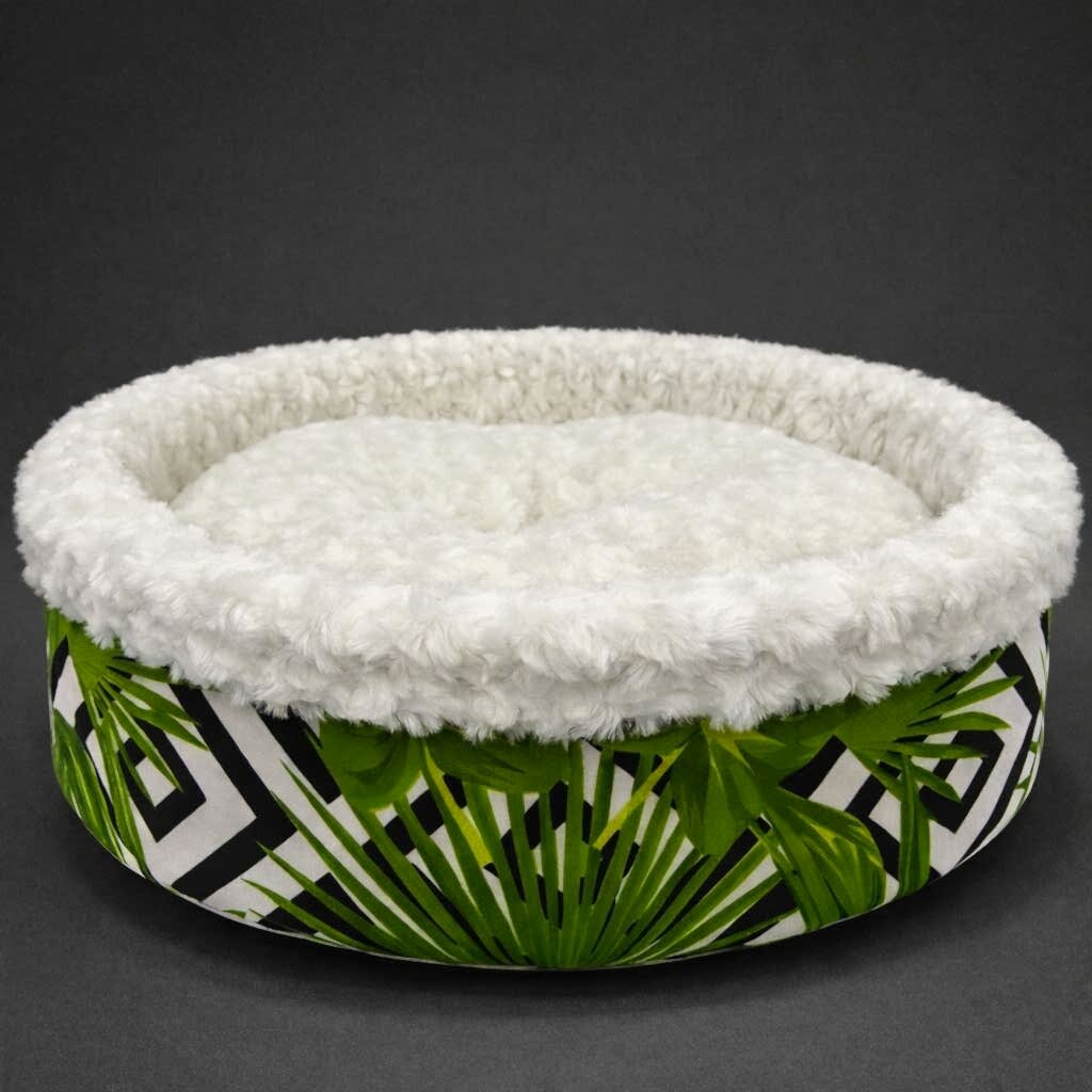  - SPECİEL PELUŞ SİMİT YATAK BEYAZ 50x50x15cm