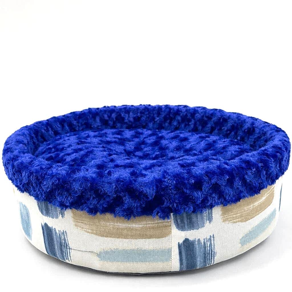  - SPECİEL PELUŞ SİMİT YATAK MAVİ 50x50x15cm