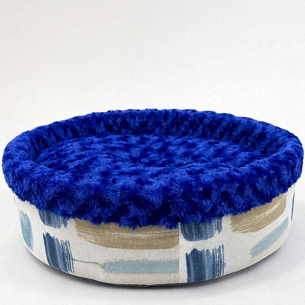 SPECİEL PELUŞ SİMİT YATAK MAVİ 50x50x15cm