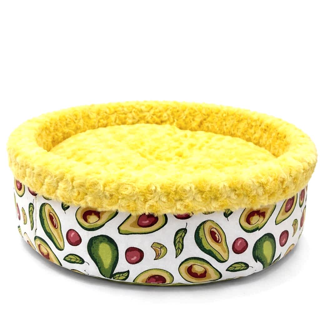  - SPECİEL PELUŞ SİMİT YATAK SARI 50x50x15cm