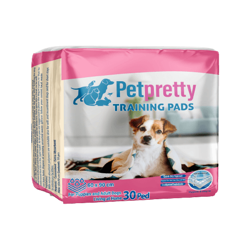 PETPRETTY - TUVALET EĞİTİM PEDİ NATUREL 60x90 30'LU