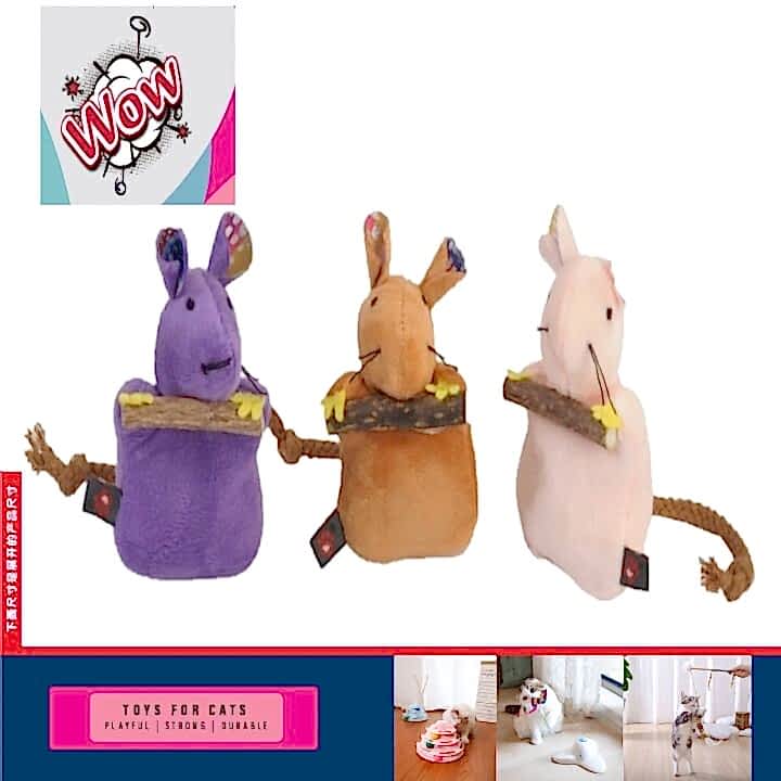  - WOW KEDİ OYUNCAK MATATABİ FARE