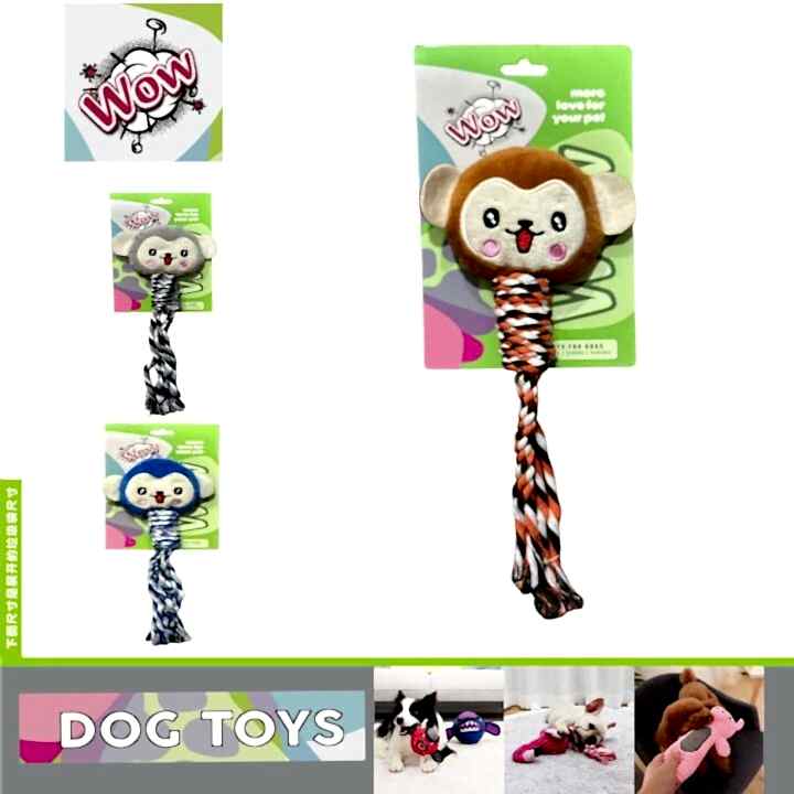  - WOW KÖPEK OYUNCAĞI FİGÜRLÜ DİŞ İPİ