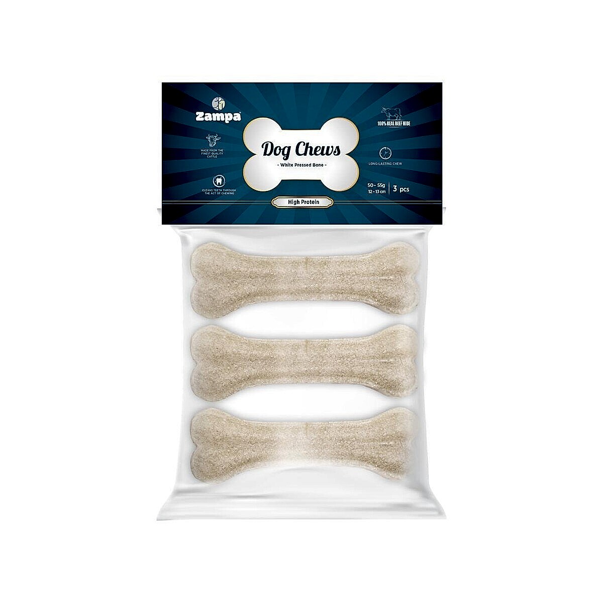  - ZAMPA BEYAZ PRES KEMİK ÖDÜL 3'LÜ 50-55GR