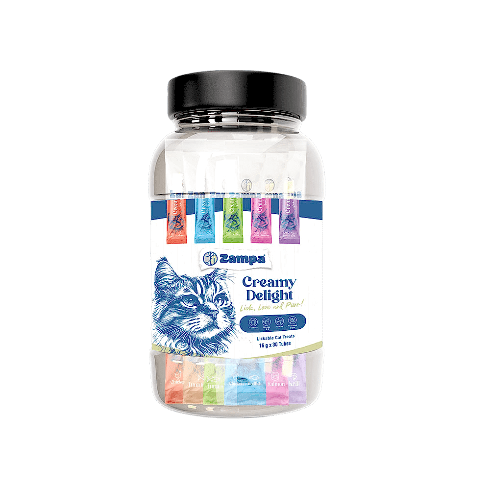 - ZAMPA CREAMY DELIGHT KEDİ KREMA 16GRX30AD
