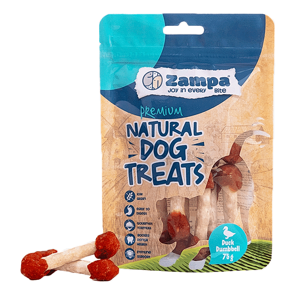 - ZAMPA KÖPEK ÖDÜL MAMASI ÖRDEK DUMBBELL 75G